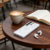 Tech-Protect Samsung Galaxy S26 Ultra -suojakuori MagSlim MagSafe Clear Matte