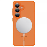 Tech-Protect Samsung Galaxy S26 -kuori MagMat MagSafe, oranssi