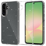 Tech-Protect Samsung Galaxy A57 Kuori FlexAir Läpinäkyvä Glitter