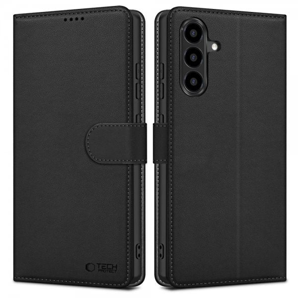 Tech-Protect Samsung Galaxy A57 Lompakkokotelo Musta