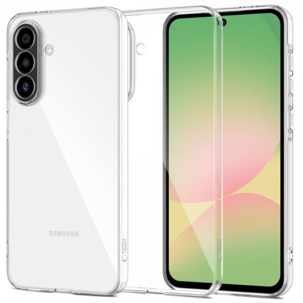 Tech-Protect Samsung Galaxy A37 -kuori FlexAir, läpinäkyvä