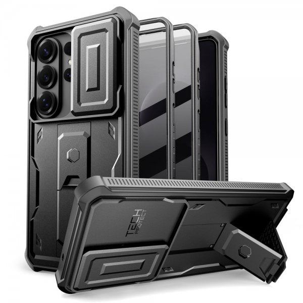 Tech-Protect Samsung Galaxy S26 Ultra Kuori Kevlar Cam+ Musta