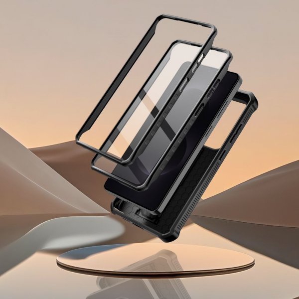 Tech-Protect Samsung Galaxy S26 Ultra Kuori Kevlar Cam+ Musta