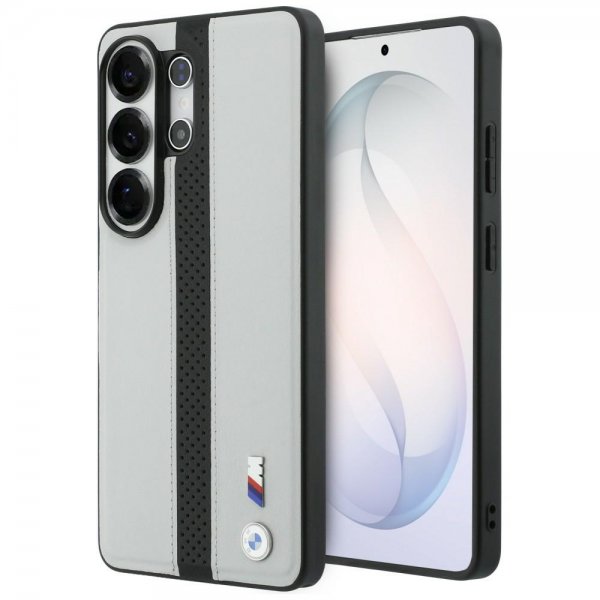 BMW Samsung Galaxy S26 Ultra Kuoret Perforated Stripe MagSafe Harmaa Musta
