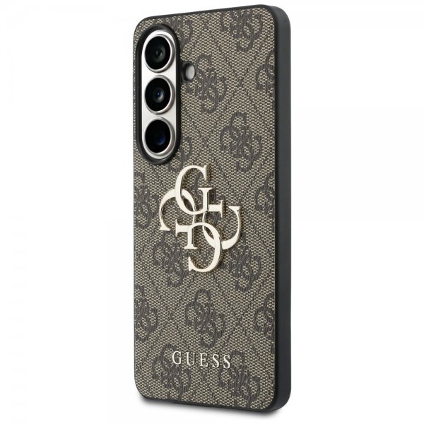 Arvaa Samsung Galaxy S26 Kuori 4G Metal Logo Ruskea