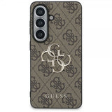 Arvaa Samsung Galaxy S26 Kuori 4G Metal Logo Ruskea