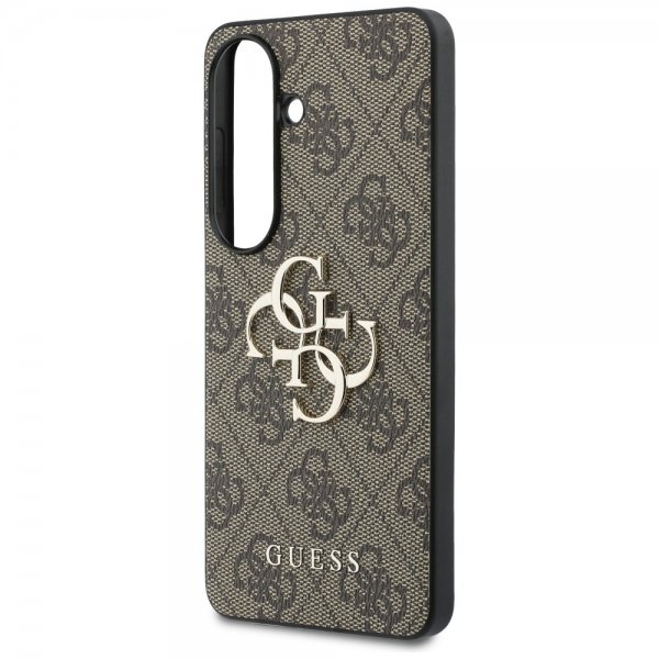 Arvaa Samsung Galaxy S26 Kuori 4G Metal Logo Ruskea
