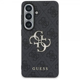 Guess Samsung Galaxy S26 Kuoret 4G Metal Logo Musta