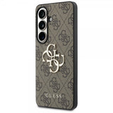 Guess Samsung Galaxy S26 Plus -kuoret 4G Metal Logo Brown