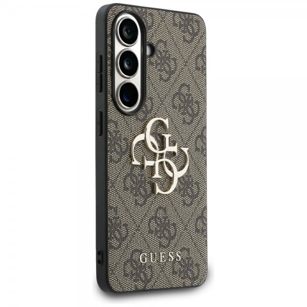 Guess Samsung Galaxy S26 Plus -kuoret 4G Metal Logo Brown