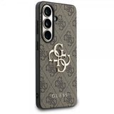 Guess Samsung Galaxy S26 Plus -kuoret 4G Metal Logo Brown