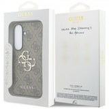 Guess Samsung Galaxy S26 Plus -kuoret 4G Metal Logo Brown