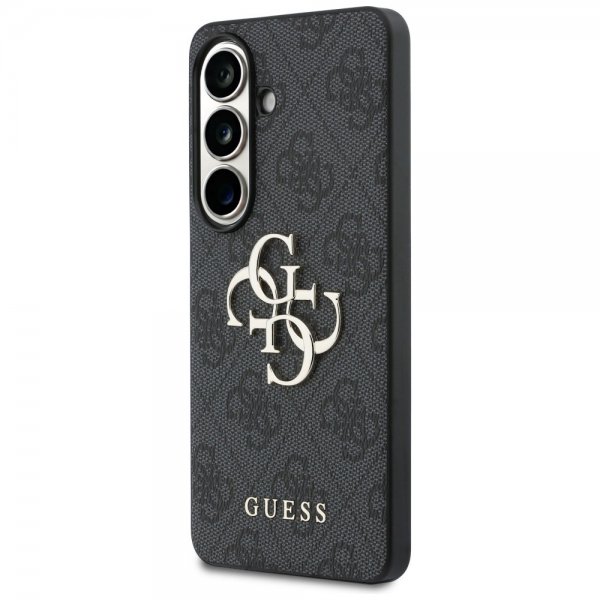 Guess Samsung Galaxy S26 Plus -kuori 4G Metal Logo Musta