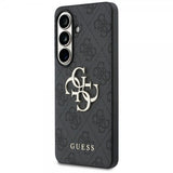 Guess Samsung Galaxy S26 Plus -kuori 4G Metal Logo Musta