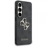 Guess Samsung Galaxy S26 Plus -kuori 4G Metal Logo Musta