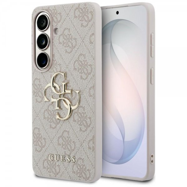 Guess Samsung Galaxy S26 Kuoret 4G Metal Logo Ruusu