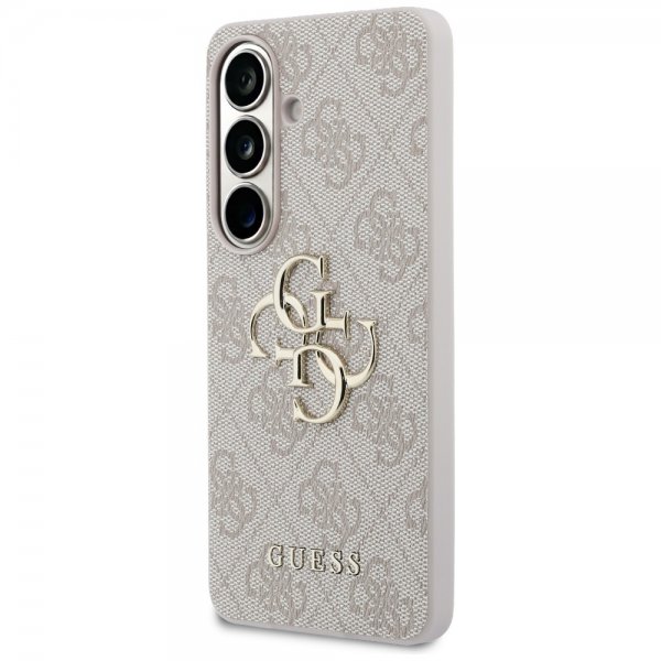 Guess Samsung Galaxy S26 Kuoret 4G Metal Logo Ruusu