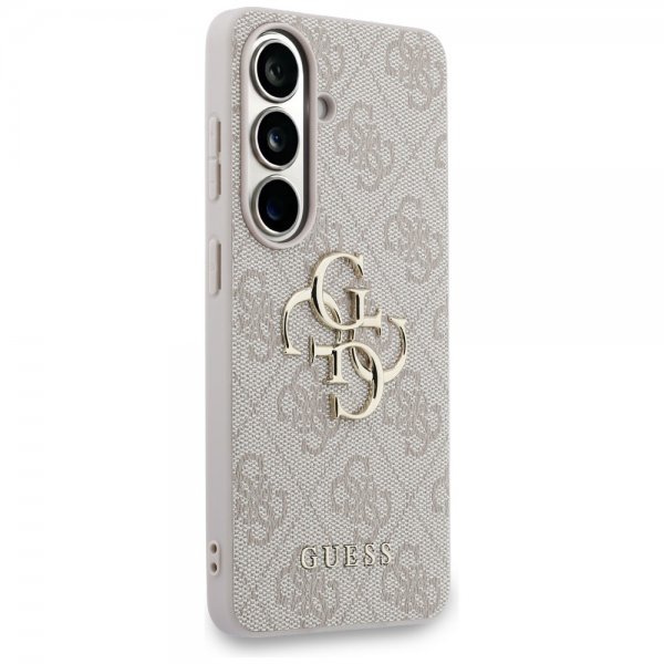 Guess Samsung Galaxy S26 Kuoret 4G Metal Logo Ruusu