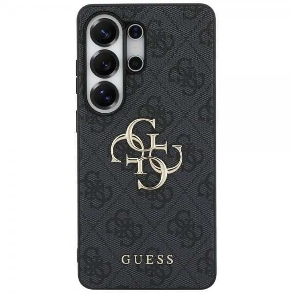 Guess Samsung Galaxy S26 Ultra Kuoret 4G Metal Logo Musta