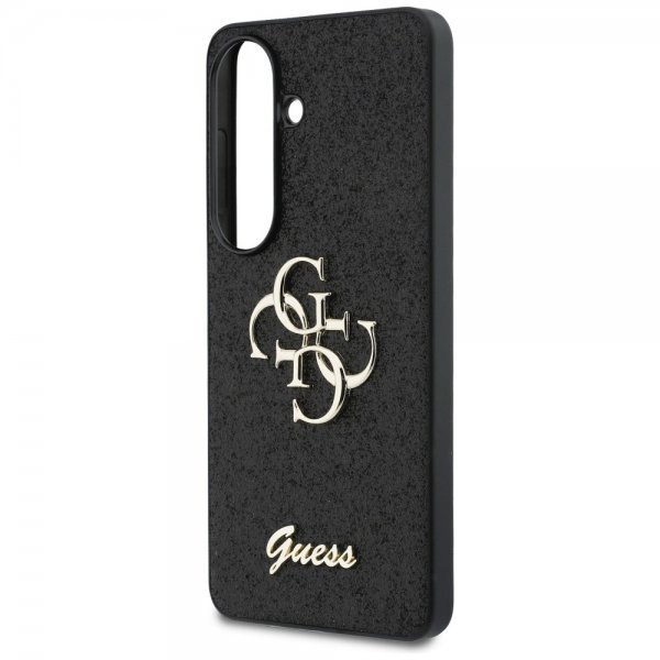 Guess Samsung Galaxy S26 Kuori Fixed Glitter Musta