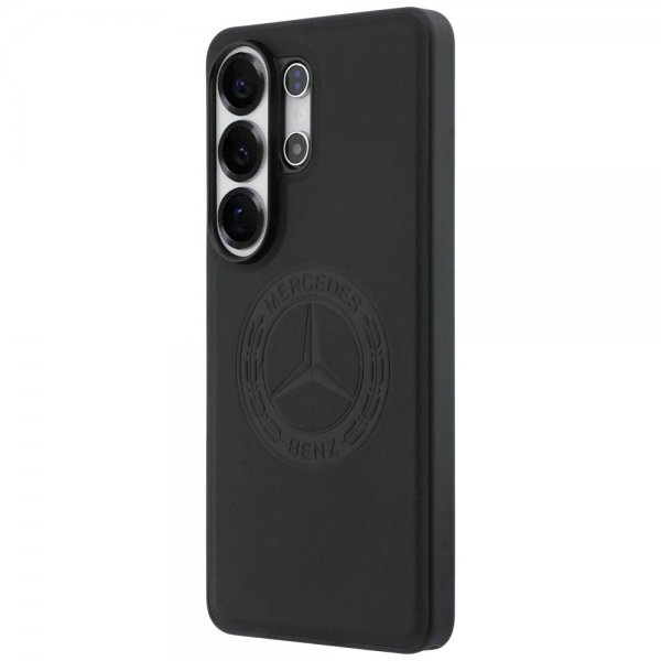 Mercedes Benz Samsung Galaxy S26 Ultra Kuoret Vintage Logo MagSafe Musta
