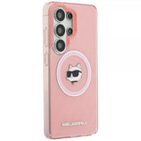 Karl Lagerfeld Samsung Galaxy S26 Ultra -kuori, Choupette MagSafe, pinkki