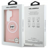 Karl Lagerfeld Samsung Galaxy S26 Ultra -kuori, Choupette MagSafe, pinkki