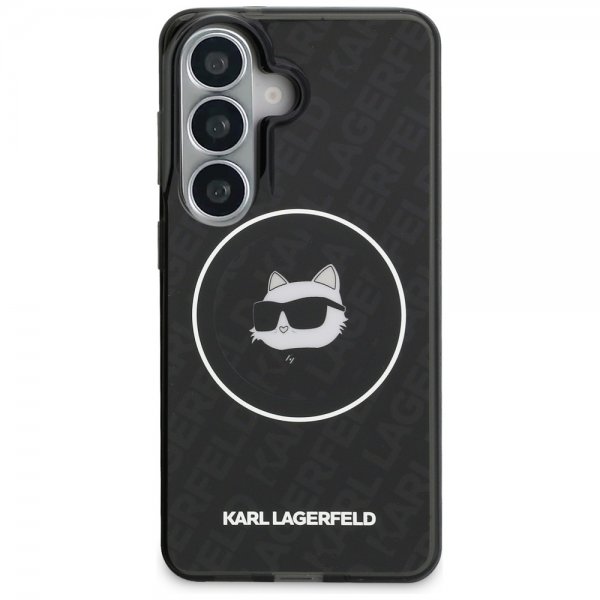 Karl Lagerfeld Samsung Galaxy S26 Kuori Choupette MagSafe Musta