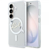 Karl Lagerfeld Samsung Galaxy S26 Kuori Script MagSafe Transparent