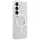Karl Lagerfeld Samsung Galaxy S26 Kuori Script MagSafe Transparent