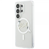 Karl Lagerfeld Samsung Galaxy S26 Ultra Kuoret Script MagSafe Läpinäkyvä