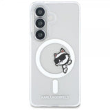 Karl Lagerfeld Samsung Galaxy S26 Kuori Choupette Peekaboo MagSafe Läpinäkyvä