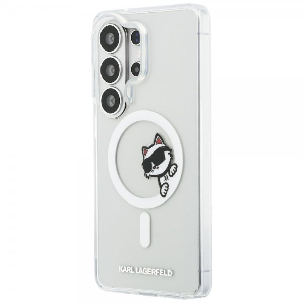 Karl Lagerfeld Samsung Galaxy S26 Ultra -kuori Choupette Peekaboo MagSafe Läpinäkyvä