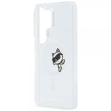 Karl Lagerfeld Samsung Galaxy S26 Ultra -kuori Choupette Peekaboo MagSafe Läpinäkyvä