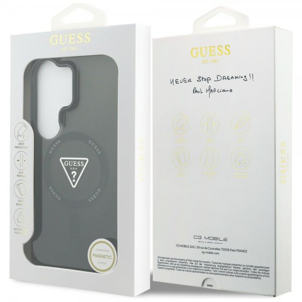 Guess Samsung Galaxy S26 Ultra Kuori Gradient MagSafe Musta