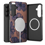 Tech-Protect Samsung Galaxy S26 -suojakuori Lamano MagSafe Ruskea Violetti