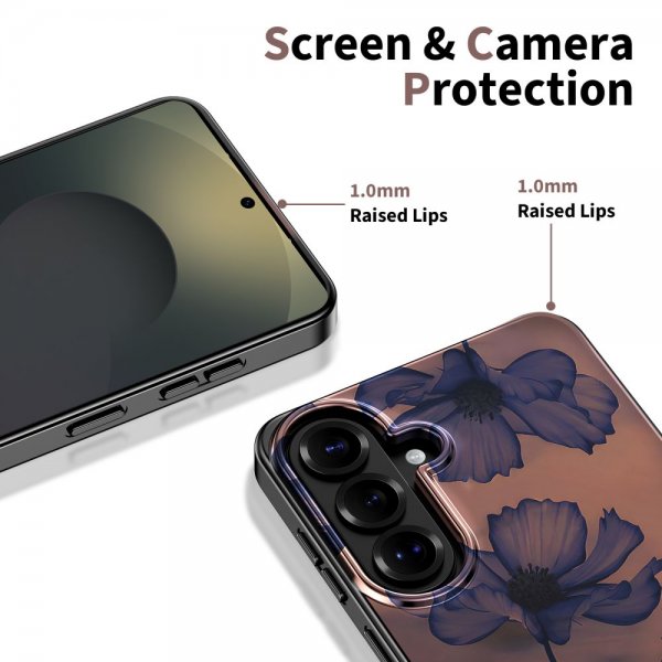 Tech-Protect Samsung Galaxy S26 -suojakuori Lamano MagSafe Ruskea Violetti
