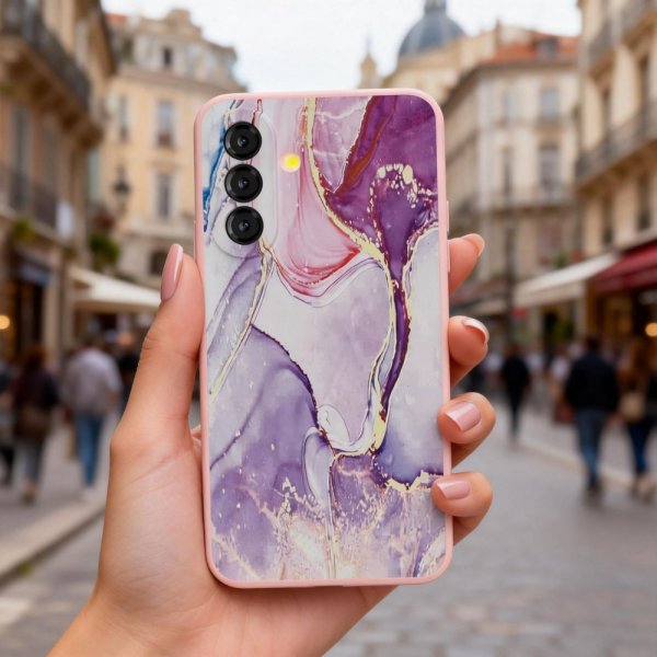 Tech-Protect Samsung Galaxy A57 Kuori Icon Pink Marble