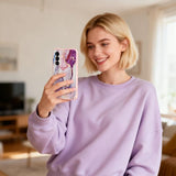 Tech-Protect Samsung Galaxy A37 Icon Pink Marble -suojakuori
