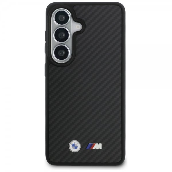 BMW Samsung Galaxy S26 Kuori Kevlar MagSafe M Logo Musta