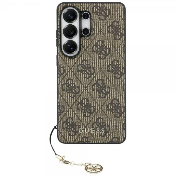 Guess Samsung Galaxy S26 Ultra Kuoret 4G Charm MagSafe Ruskea