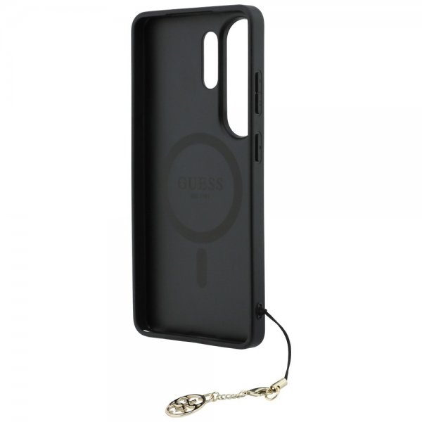 Guess Samsung Galaxy S26 Ultra -suojakuori 4G Charm MagSafe musta