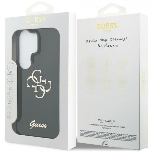Guess Samsung Galaxy S26 Ultra Kuoret 4G Script Musta