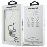 Karl Lagerfeld Samsung Galaxy S26 Ultra -kuori Karl & Choupette MagSafe Valkoinen
