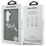 Karl Lagerfeld Samsung Galaxy S26 Plus -kuori Script MagSafe, musta