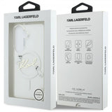Karl Lagerfeld Samsung Galaxy S26 Plus -kuori Script MagSafe Transparent