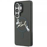 Karl Lagerfeld Samsung Galaxy S26 Ultra -kuori Script MagSafe Musta