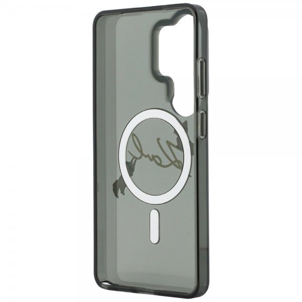 Karl Lagerfeld Samsung Galaxy S26 Ultra -kuori Script MagSafe Musta