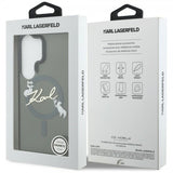 Karl Lagerfeld Samsung Galaxy S26 Ultra -kuori Script MagSafe Musta