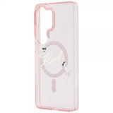 Karl Lagerfeld Samsung Galaxy S26 Ultra Kuoret Script MagSafe Pink